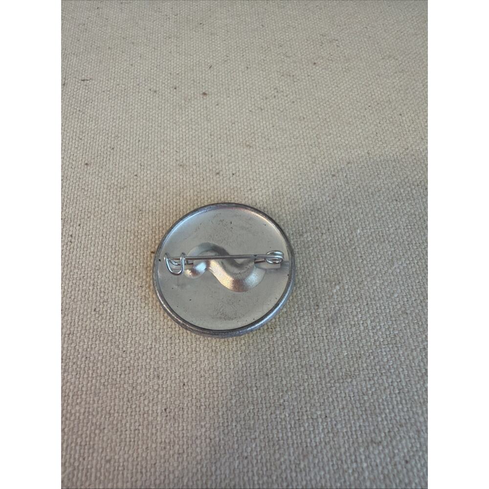 Cheers Boston Yellow Round Button Pinback - Picture 2 of 2
